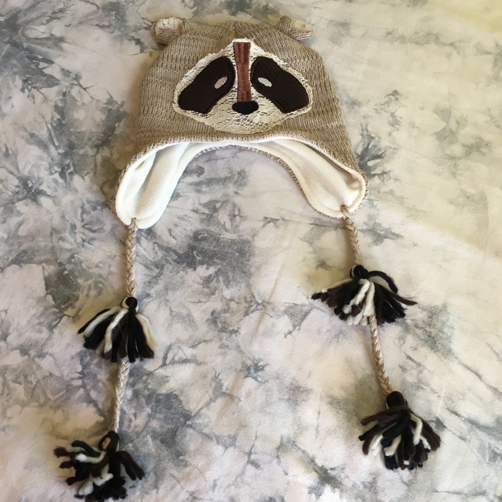 Cute Raccoon Hat!